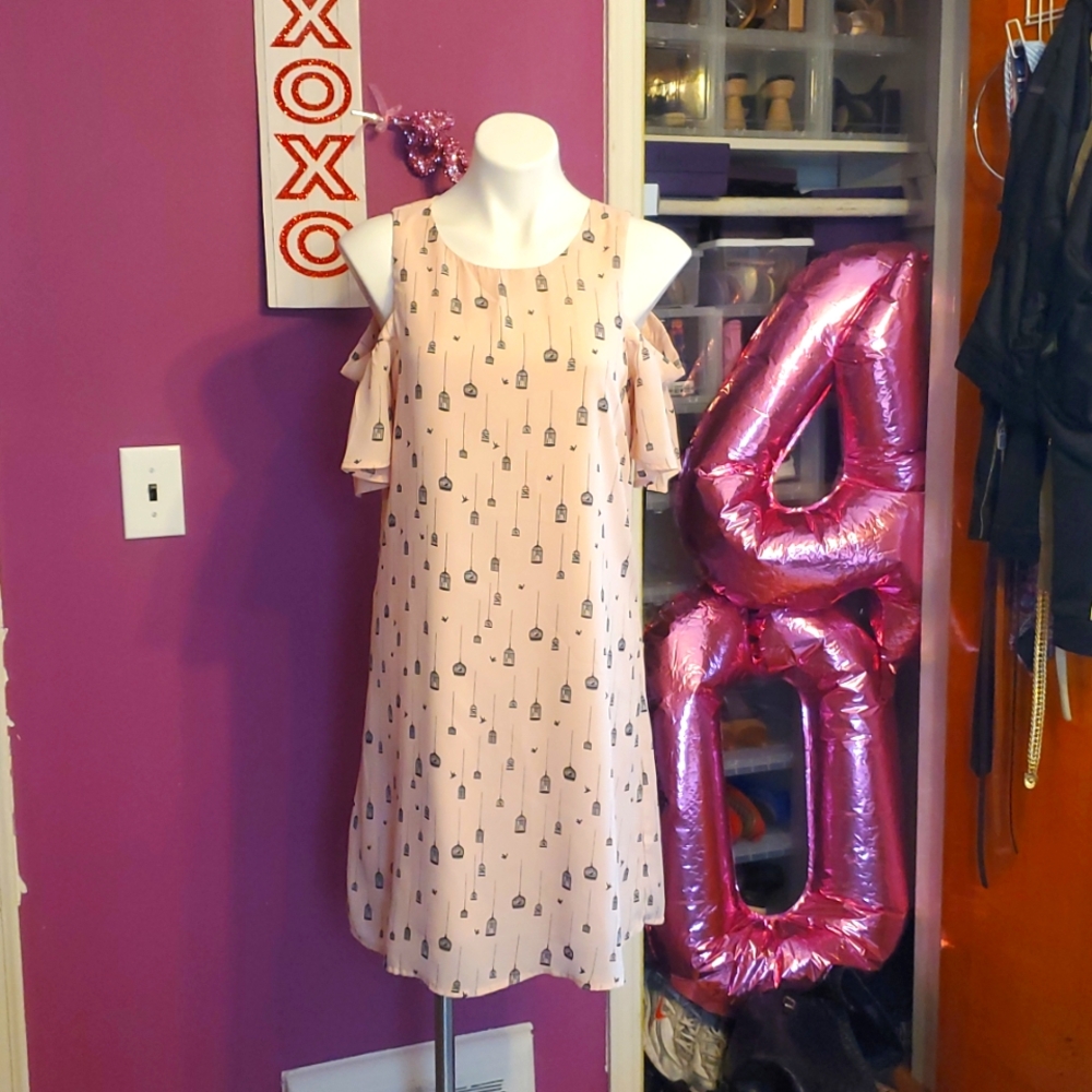 Spring Birdcage Dress
